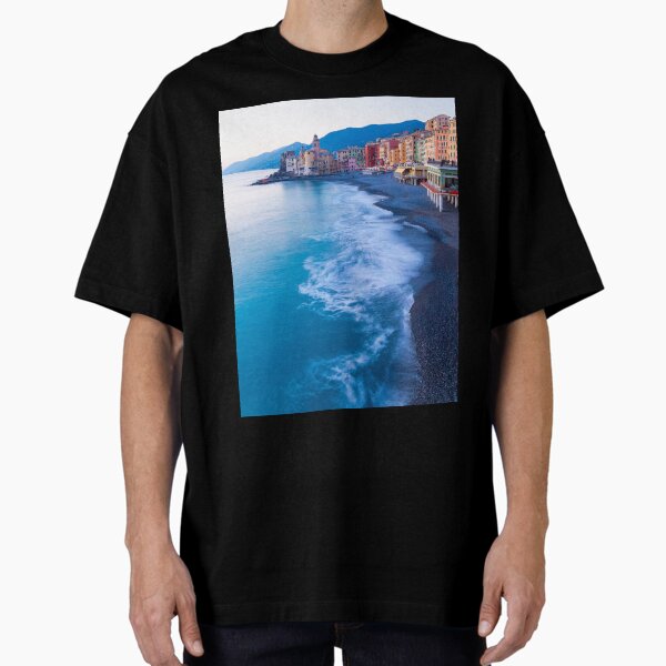 Item preview, Beach in Camogli designed and sold by pietrofoto.