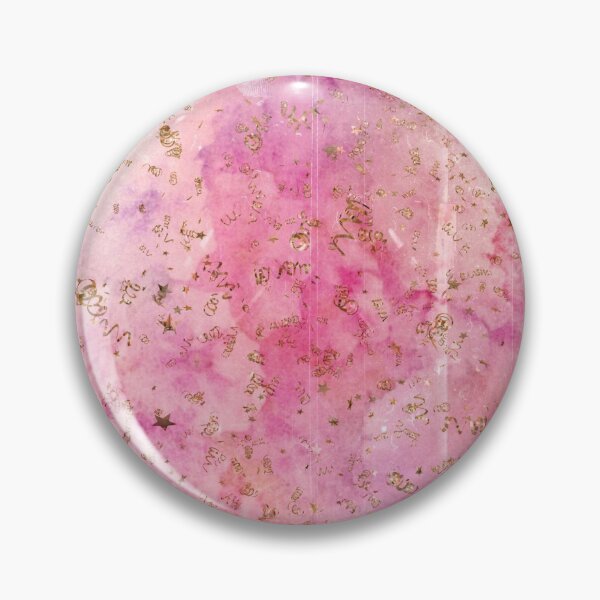 Item preview, Pink Watercolor With Gold Confetti  designed and sold by Designs By YL.