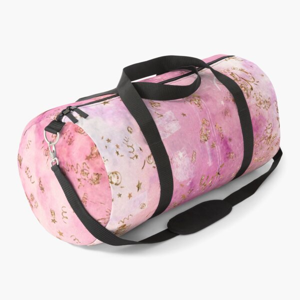 Item preview, Pink Watercolor With Gold Confetti designed and sold by Designs By YL.
