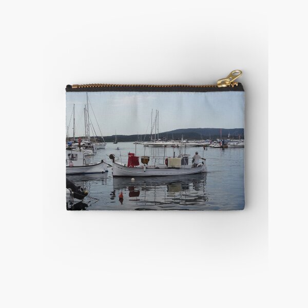 Item preview, Fishing boat at Fornells, Minorca, Spain designed and sold by santoshputhran.