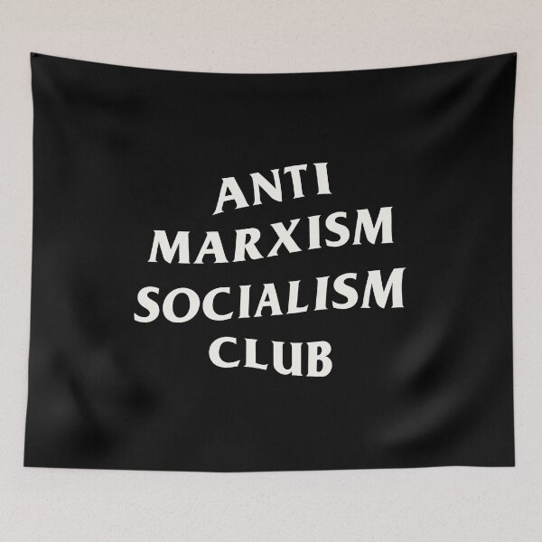 Item preview, Anti Marxism Socialism Club designed and sold by LibertarianSt.
