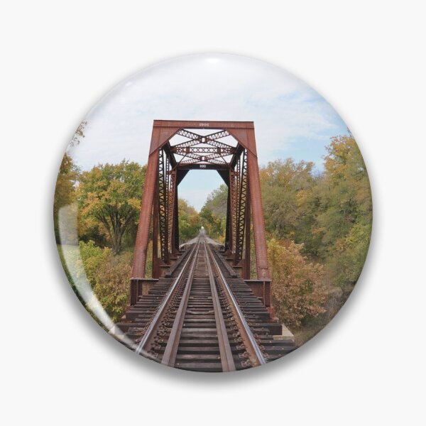 Item preview, Train tracks over a bridge designed and sold by wayneman.