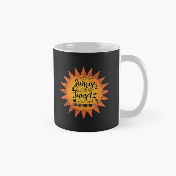 Item preview, Sunrise Sunburn Sunset Repeat designed and sold by Built After 5.
