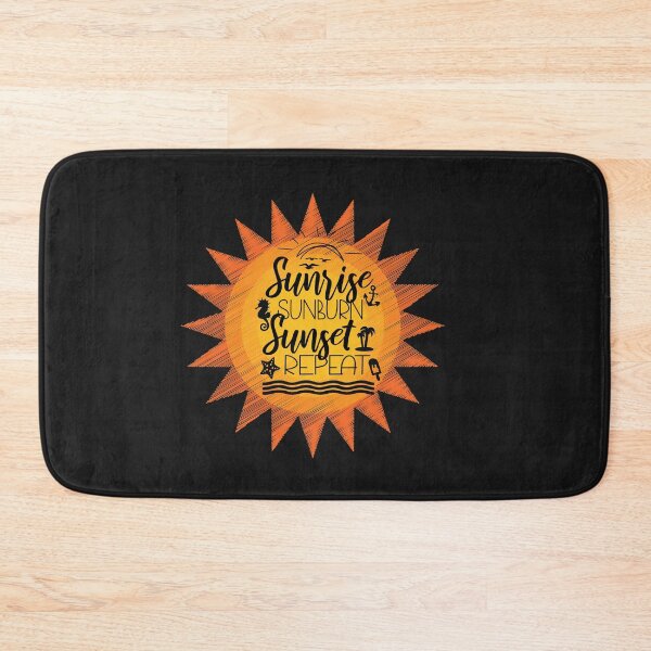 Item preview, Sunrise Sunburn Sunset Repeat designed and sold by Built After 5.