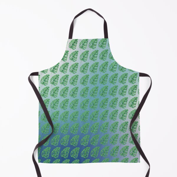 Item preview, Vector Leaf Pattern in Gradient White and Blue sky designed and sold by ShaunSandhu.