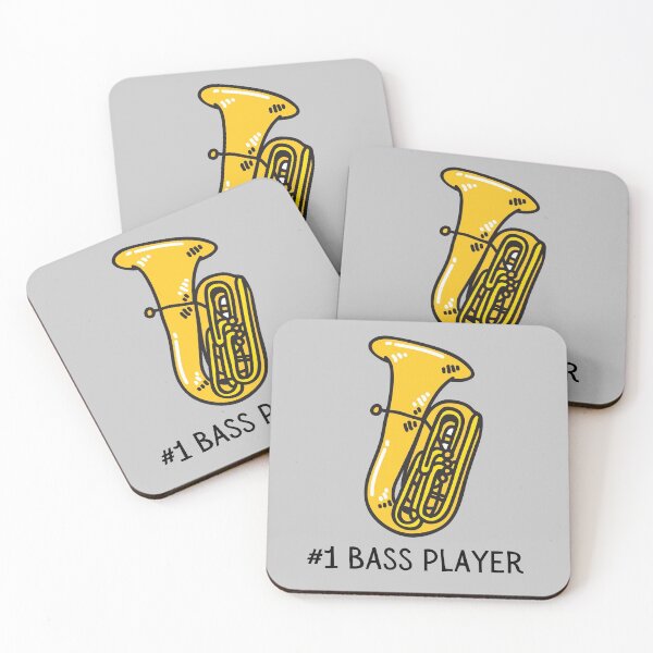 Item preview, Number One Bass (TUBA!) Player designed and sold by BlakefourDesign.