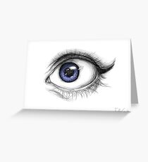 All seeing eye Greeting Card