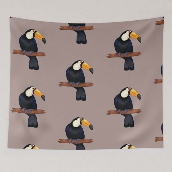 Item preview, Toucan realistic painted designed and sold by GraziBarth.