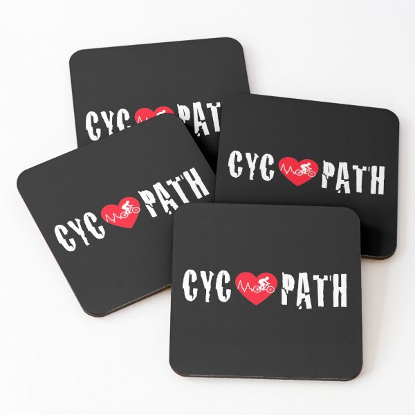 Item preview, Cycopath - Heart Beats For Cycling designed and sold by molamode.