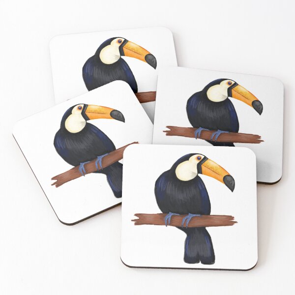Item preview, Toucan realistic painted designed and sold by GraziBarth.