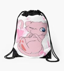 Mew Drawstring Bag