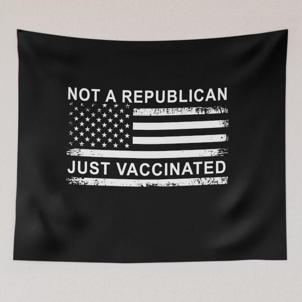 Item preview, Not a republican just vaccinated designed and sold by Mirnamar.