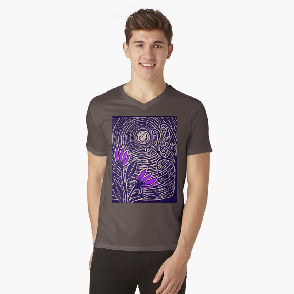 Item preview, V-Neck T-Shirt designed and sold by leonitalee.