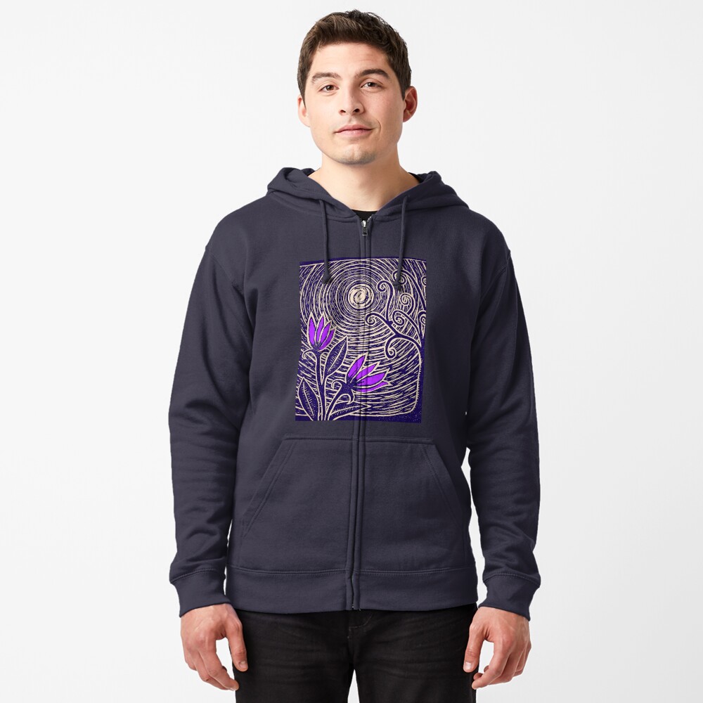 Item preview, Zipped Hoodie designed and sold by leonitalee.