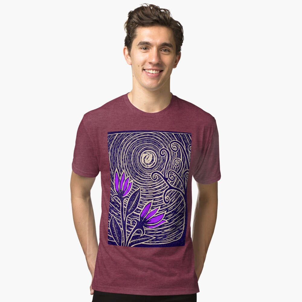 Item preview, Tri-blend T-Shirt designed and sold by leonitalee.