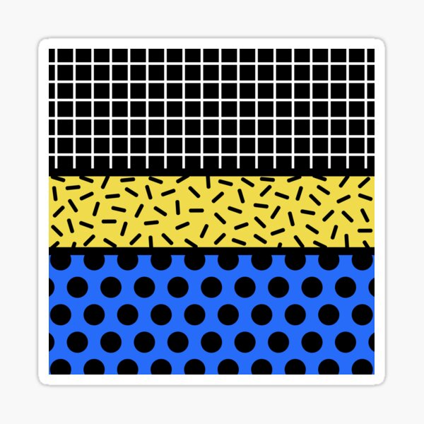 Item preview, Memphis Style Geometric 239 designed and sold by tonymagnerart.