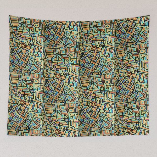 Item preview, MADRID: AN IMAGINARY MAP designed and sold by devereart.
