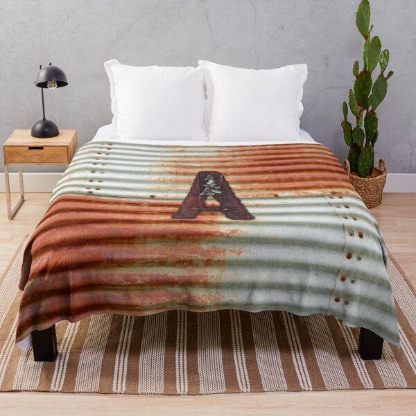 Item preview, Letter A Rustic Grain Bin Monogram designed and sold by Jared Davies.