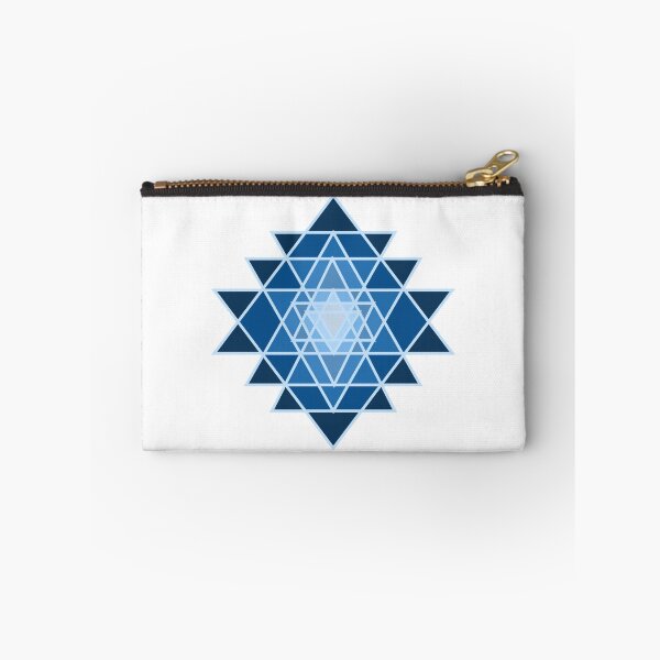 Item preview, Colorful Mandala Triangle Blue designed and sold by sophiedziovalas.