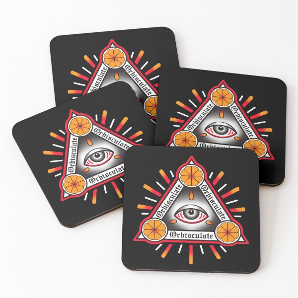 Item preview, Orbisculate all seeing eye and citrus fruit designed and sold by weilertsen.