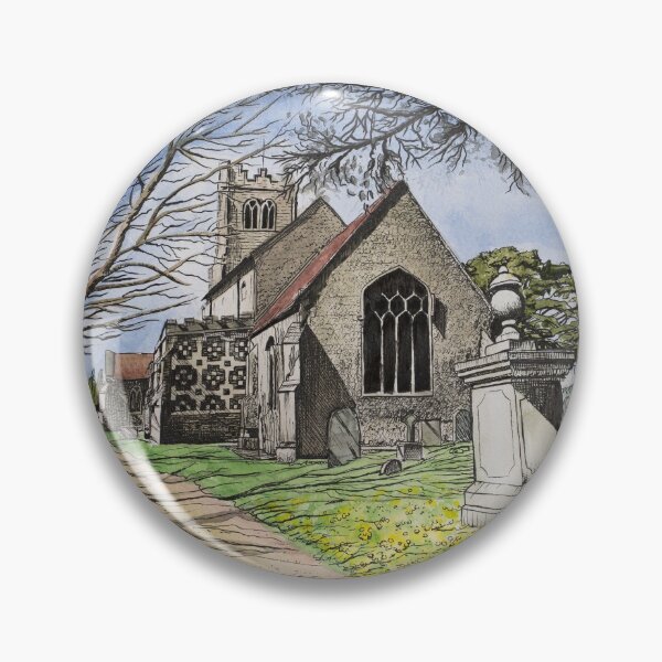 Item preview, Elmswell Church designed and sold by Tom Crittenden.