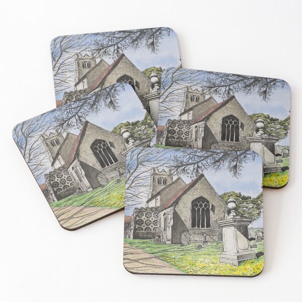 Item preview, Elmswell Church designed and sold by Tom Crittenden.