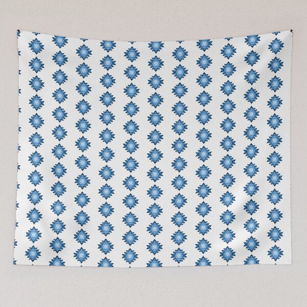 Item preview, Colorful Mandala Triangle Pattern Blue designed and sold by sophiedziovalas.