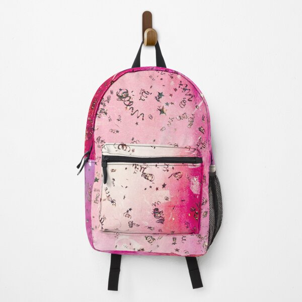 Item preview, Hot Pink Watercolor With Gold Confetti designed and sold by Designs By YL.