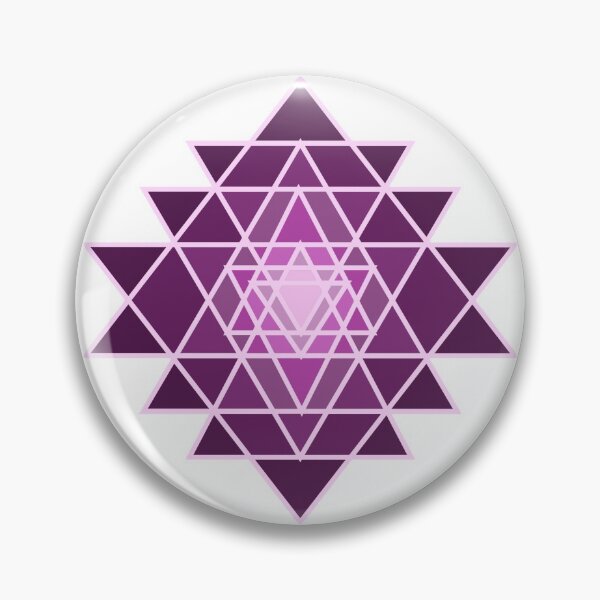 Item preview, Colorful Mandala Triangle Pink Purple designed and sold by sophiedziovalas.