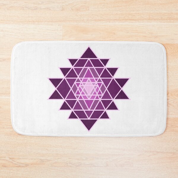 Item preview, Colorful Mandala Triangle Pink Purple designed and sold by sophiedziovalas.