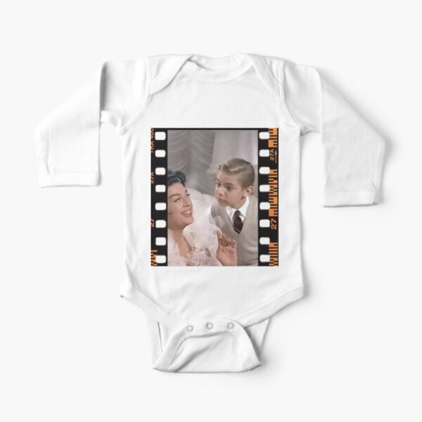 Auntie Mame, Rosalind Russell, black coffee and a sidecar, Patrick Dennis Long Sleeve Baby One-Piece