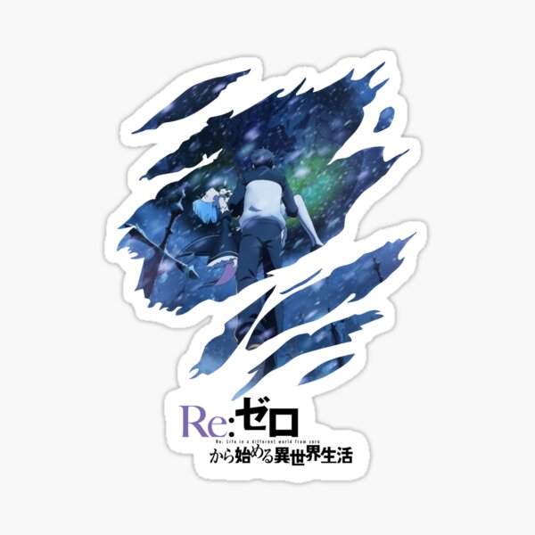 Re:Zero scratches Sticker