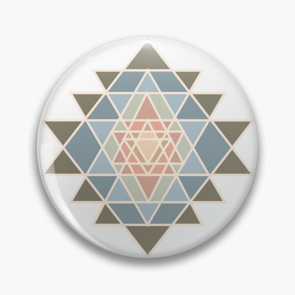 Item preview, Colorful Mandala Triangle Pale designed and sold by sophiedziovalas.