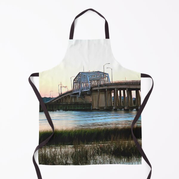 Item preview, Beaufort Woods Memorial Bridge at Sunset designed and sold by SeaChangeDesign.