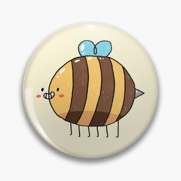 Artikelvorschau, Little Friendly Happy Bee (Single) entworfen und verkauft von TheBeeShoppe.