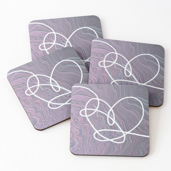 Item preview, Paint pouring transformation BTS love myself heart designed and sold by DutchNoonajoon.