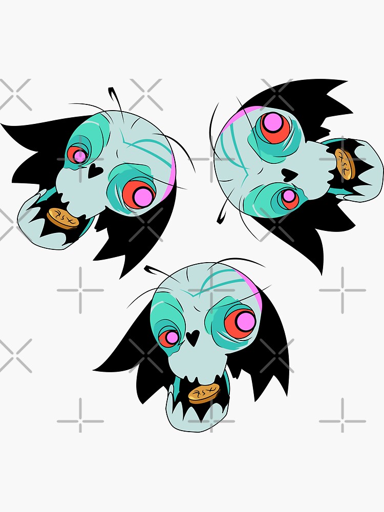 Skelly Pack Hades Game Sticker For Sale By Migi Desu Redbubble