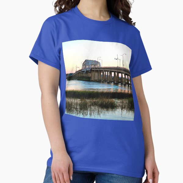 Item preview, Beaufort Woods Memorial Bridge at Sunset designed and sold by SeaChangeDesign.
