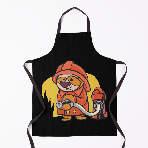 Item preview, Firefighter Sloth designed and sold by Hoiho Adventure Shirts.