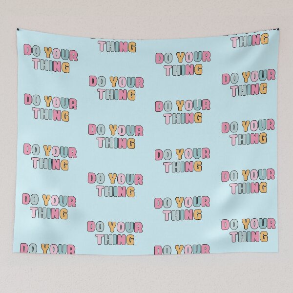 Item preview, Do your thing pastel colors quote designed and sold by SUUSCK ★.