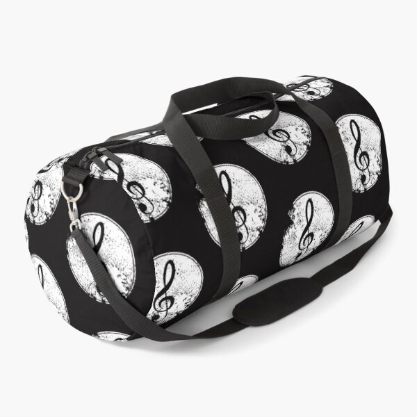 Item preview, Musical Clef Bold Grunge White Circle Design  designed and sold by EarthArtDesigns.