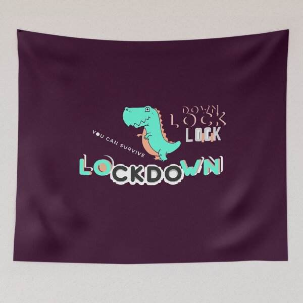 Item preview, LOCKDOWN SURVIVOR DINOSAUR designed and sold by Flirt-Teez.