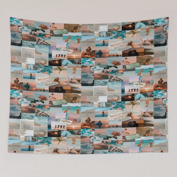 Item preview, beach collage designed and sold by aloha-designs.