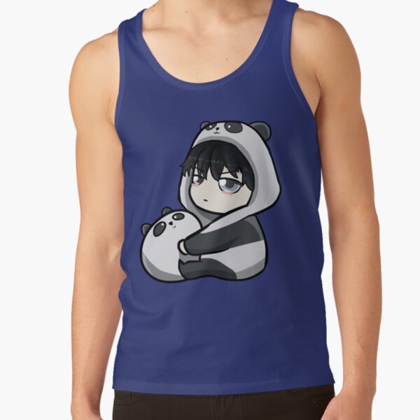 Cute Bear Panda Anime Manga Sexy Girl Japan Cosplay Men'S Tank Top –  BlacksWhite