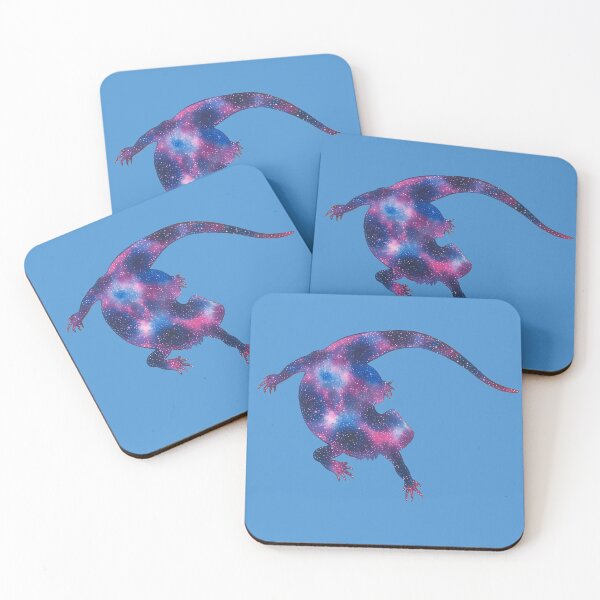 Item preview, Galaxy Reptiles Bearded Dragon Blue Background designed and sold by heyitsjessicat.