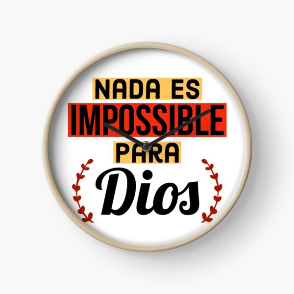 Item preview, Nothing is impossible for God designed and sold by Fe-En-Cristo.