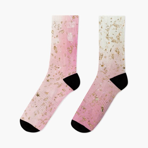 Item preview, Acuarela rosa rubor con confeti dorado designed and sold by Designs By YL.