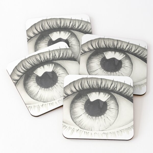 Item preview, Eye pencil drawing  designed and sold by Luilui7.