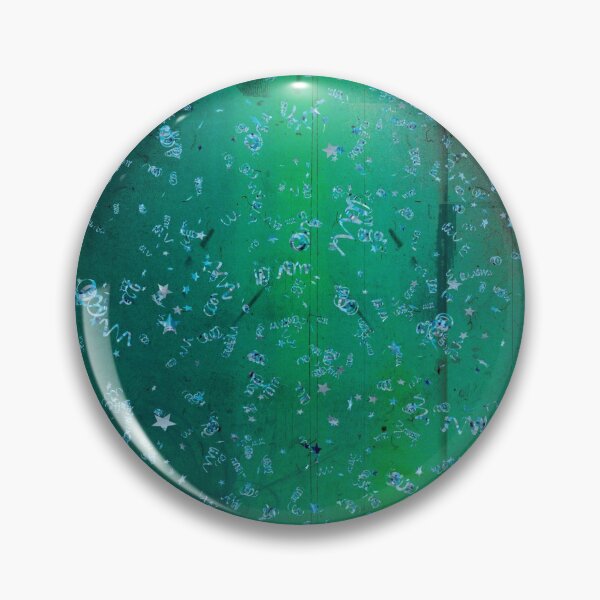 Item preview, Green Watercolor With Blue Confetti  designed and sold by Designs By YL.