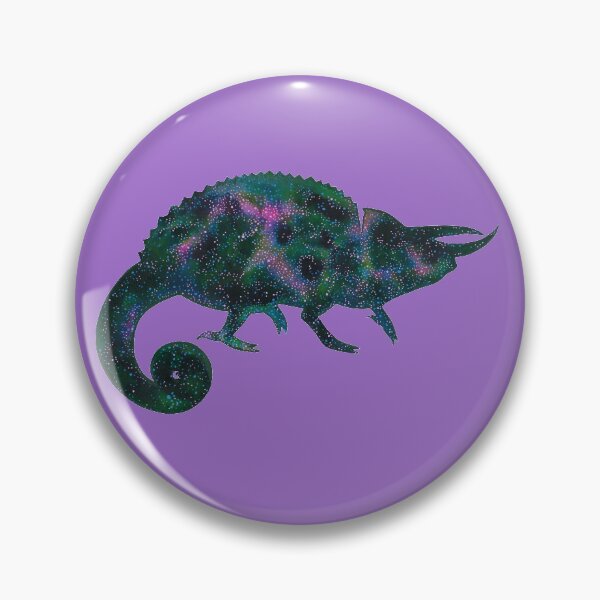 Item preview, Galaxy Reptiles Jacksons Chameleon Lilac Background designed and sold by heyitsjessicat.